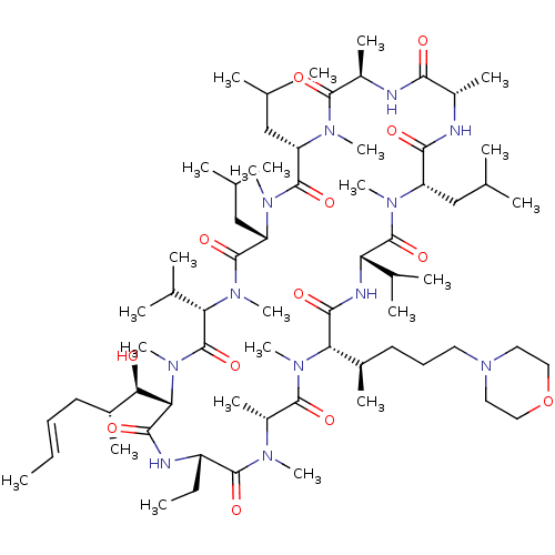 Chemical structure of BindingDB Monomer ID 286605
