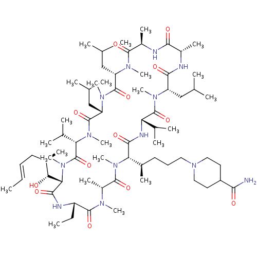 Chemical structure of BindingDB Monomer ID 286606