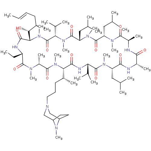 Chemical structure of BindingDB Monomer ID 286607