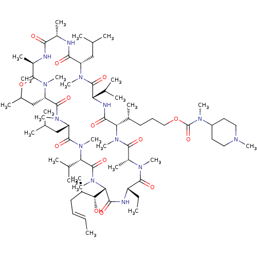 Chemical structure of BindingDB Monomer ID 286613