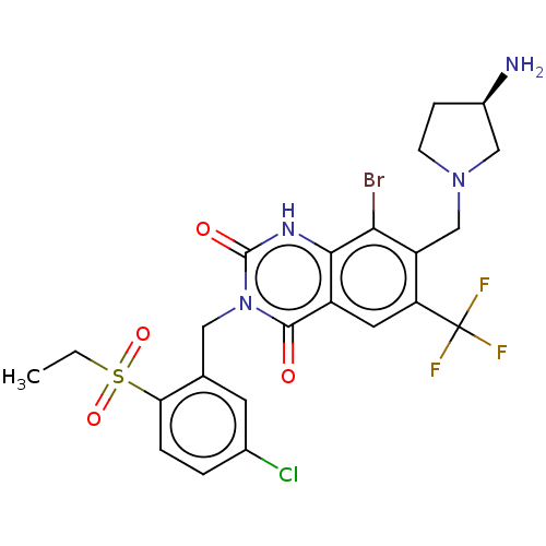 Chemical structure of BindingDB Monomer ID 286640
