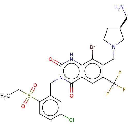 Chemical structure of BindingDB Monomer ID 286641