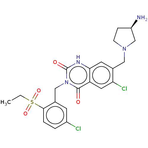 Chemical structure of BindingDB Monomer ID 286709