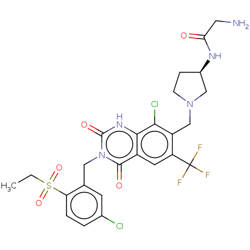 Chemical structure of BindingDB Monomer ID 286764