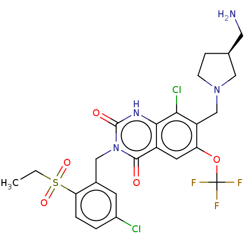 Chemical structure of BindingDB Monomer ID 286904