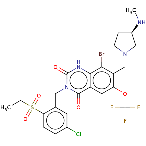 Chemical structure of BindingDB Monomer ID 286918