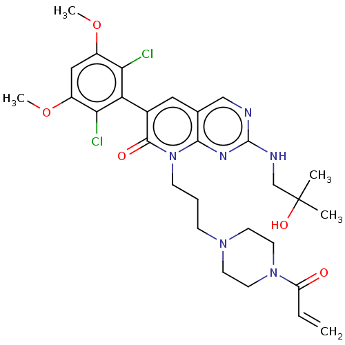 Chemical structure of BindingDB Monomer ID 287001