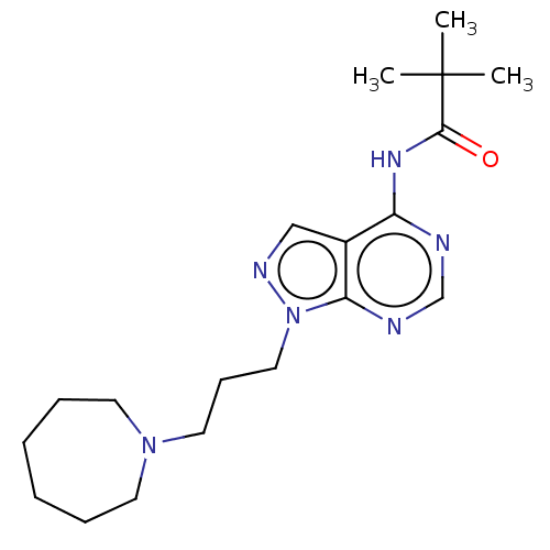 Chemical structure of BindingDB Monomer ID 287116
