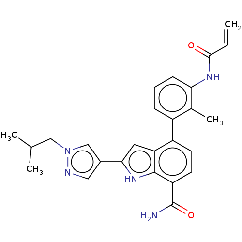 Chemical structure of BindingDB Monomer ID 287156
