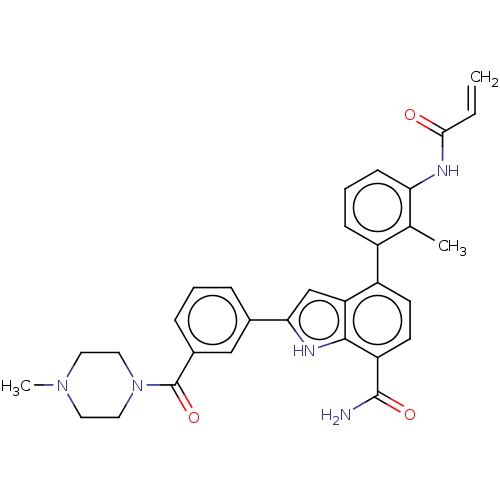 Chemical structure of BindingDB Monomer ID 287180
