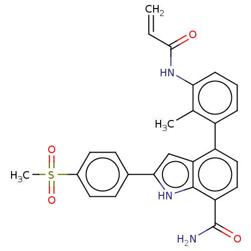 Chemical structure of BindingDB Monomer ID 287189