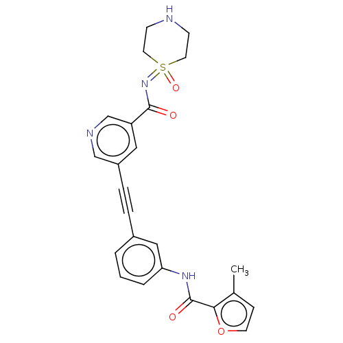 Chemical structure of BindingDB Monomer ID 287562