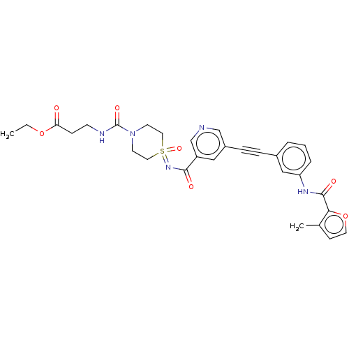Chemical structure of BindingDB Monomer ID 287564