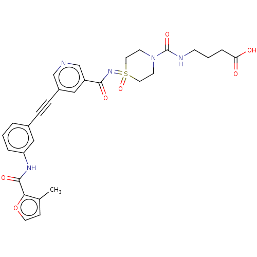 Chemical structure of BindingDB Monomer ID 287567