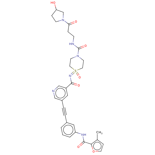 Chemical structure of BindingDB Monomer ID 287568