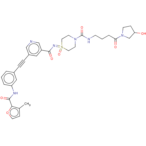 Chemical structure of BindingDB Monomer ID 287569