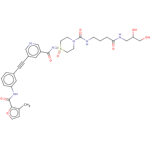 Chemical structure of BindingDB Monomer ID 287570