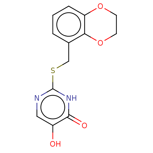 Chemical structure of BindingDB Monomer ID 287769
