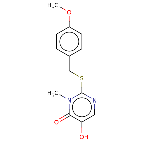 Chemical structure of BindingDB Monomer ID 287778