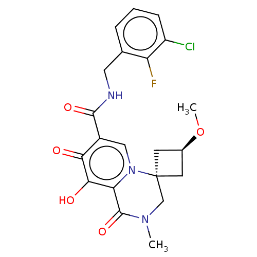 Chemical structure of BindingDB Monomer ID 288019