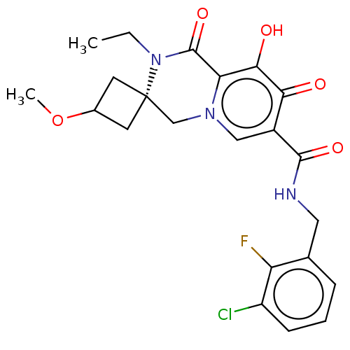Chemical structure of BindingDB Monomer ID 288023