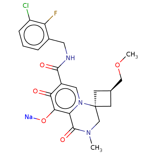 Chemical structure of BindingDB Monomer ID 288110