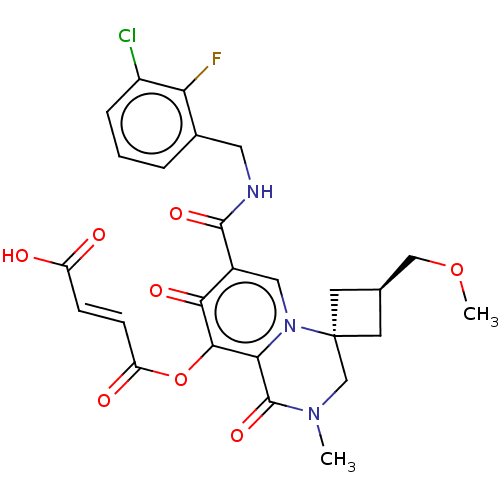 Chemical structure of BindingDB Monomer ID 288121