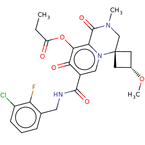 Chemical structure of BindingDB Monomer ID 288124