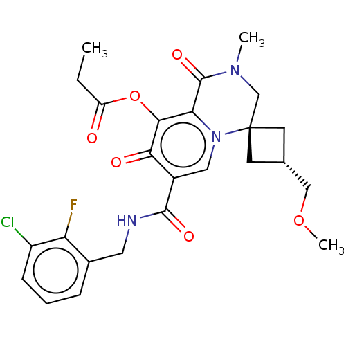 Chemical structure of BindingDB Monomer ID 288126
