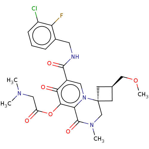 Chemical structure of BindingDB Monomer ID 288132