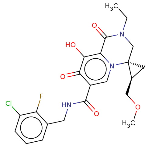 Chemical structure of BindingDB Monomer ID 288152