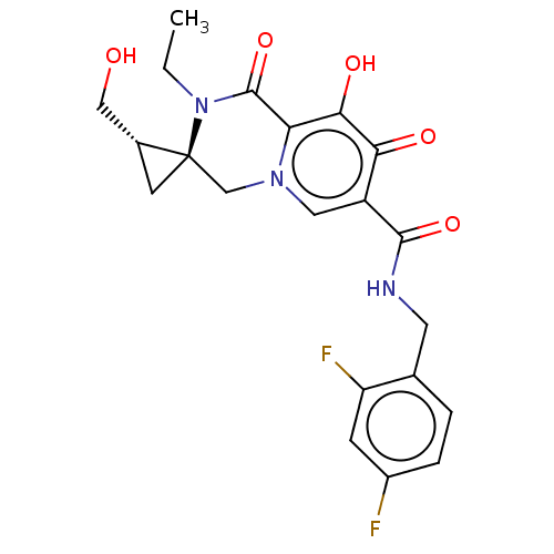 Chemical structure of BindingDB Monomer ID 288171