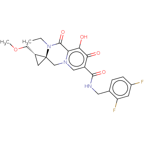 Chemical structure of BindingDB Monomer ID 288172