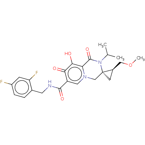 Chemical structure of BindingDB Monomer ID 288173
