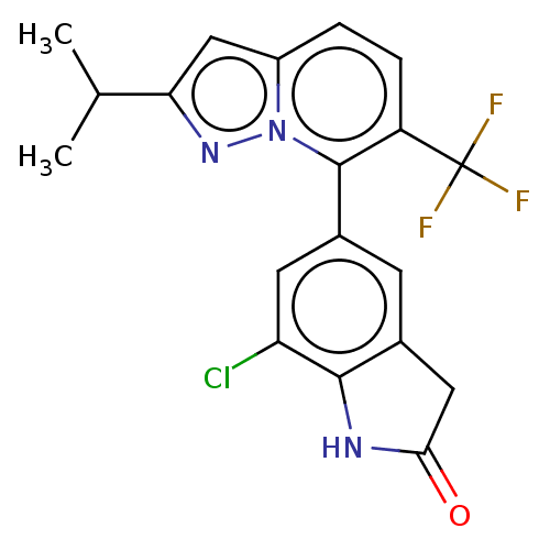 Chemical structure of BindingDB Monomer ID 288254