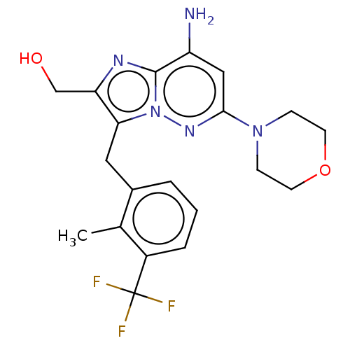 Chemical structure of BindingDB Monomer ID 288321