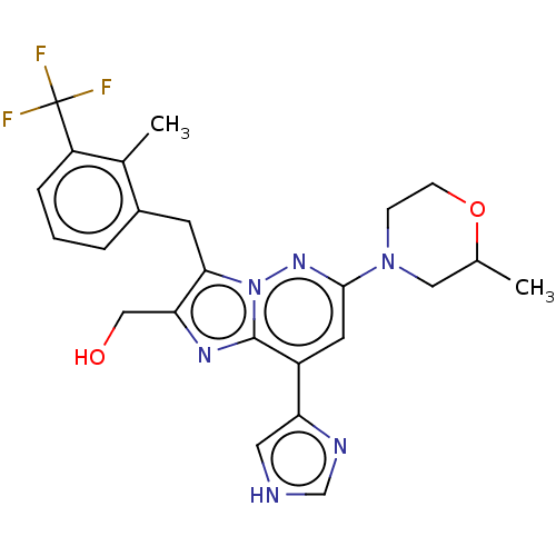 Chemical structure of BindingDB Monomer ID 288335