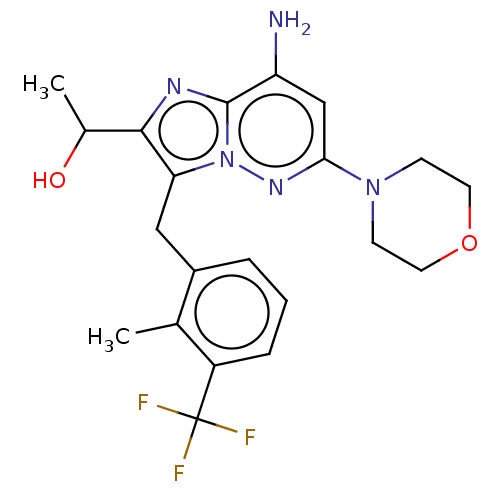 Chemical structure of BindingDB Monomer ID 288342