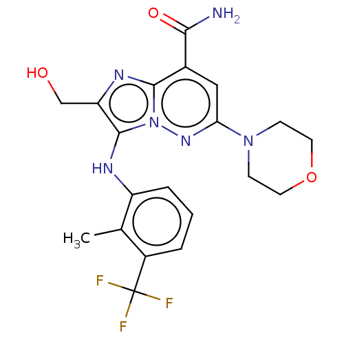 Chemical structure of BindingDB Monomer ID 288347