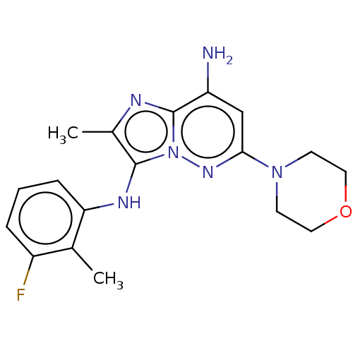 Chemical structure of BindingDB Monomer ID 288354