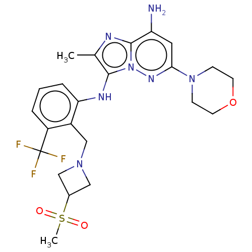 Chemical structure of BindingDB Monomer ID 288357