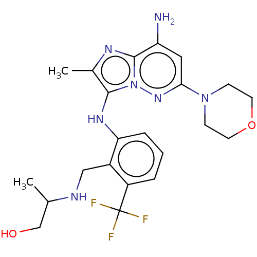 Chemical structure of BindingDB Monomer ID 288364