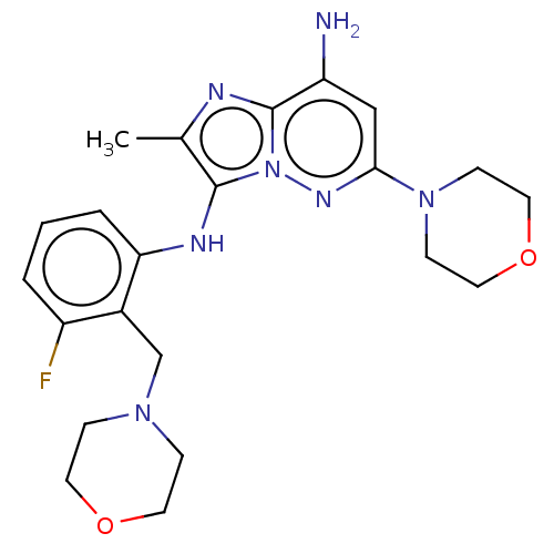 Chemical structure of BindingDB Monomer ID 288372