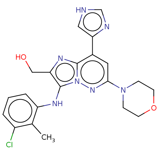 Chemical structure of BindingDB Monomer ID 288376