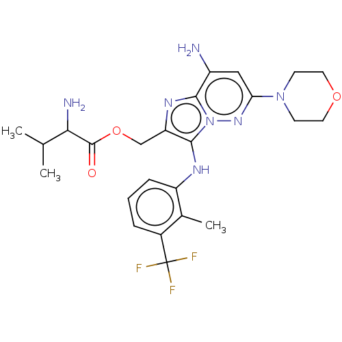 Chemical structure of BindingDB Monomer ID 288387