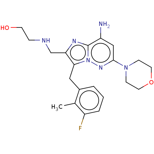 Chemical structure of BindingDB Monomer ID 288398