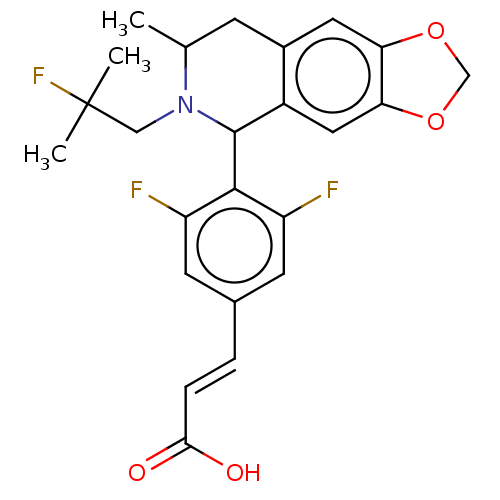 Chemical structure of BindingDB Monomer ID 288436