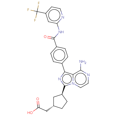 Chemical structure of BindingDB Monomer ID 288444
