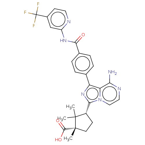 Chemical structure of BindingDB Monomer ID 288462