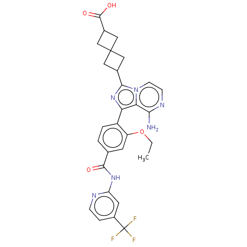 Chemical structure of BindingDB Monomer ID 288486